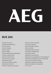 AEG 4000467440 Notice Originale