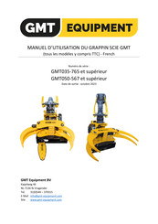 GMT Equipment GMT050-567 Manuel D'utilisation