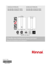 Rinnai RSC199i Manuel D'installation Et D'utilisation