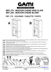 Gami BOSTON J94 175 Instructions De Montage