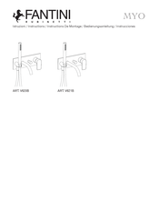 Fantini Rubinetti MYO V620B Instructions De Montage