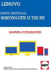 Lenovo 90HY001CFR U 720 R5 Guide D'utilisation