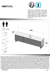 HOM'IN NIKOMEDESNMST121L Notice De Montage
