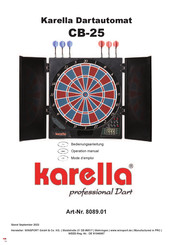 Karella CB-25 Mode D'emploi