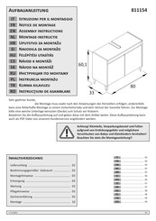 Schildmeyer ESPOO-80 811154 Notice De Montage