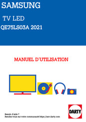 Samsung QE75LS03A 2021 Manuel De L'utilisateur