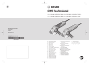 Bosch GWS 17-125 CIEX Professional Notice Originale