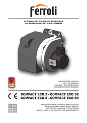 Ferroli COMPACT ECO 3R Notice D'installation Et D'entretien