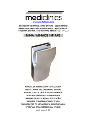 Mediclinics M14A Manuel D'installation Et D'utilisation