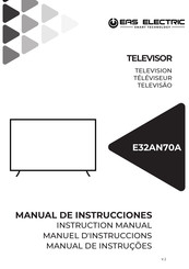 EAS ELECTRIC E32AN70A Manuel D'instructions