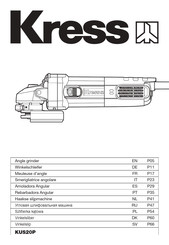 KRESS KUS20P Mode D'emploi