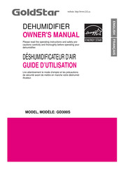 LG GoldStar GD300S Guide D'utilisation