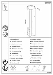 byLIVING BEN 01 Instructions De Montage