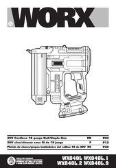 Worx WX840L.1 Mode D'emploi