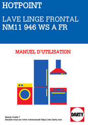 Hotpoint NM11 946 WS A FR Guide Rapide