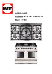 Falcon FCON1092DFWH/NG-EU Mode D'emploi Et Instructions D'installation Et D'entretien