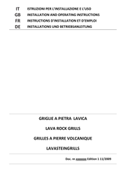 Giorik Unika 7LGK1544 Instructions D'installation Et D'emploi