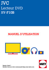 JVC XV-F10B Notice D'utilisation