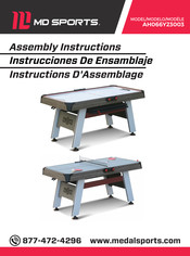 MD SPORTS AH066Y23003 Instructions D'assemblage