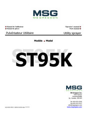 MSG ST95K Manuel De L'utilisateur