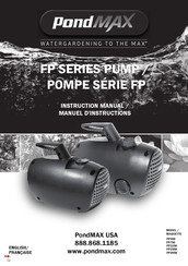 PondMAX FP2050 Manuel D'instructions