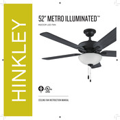 Hinkley 52 METRO ILLUMINATED Manuel D'instructions