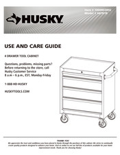 Husky 1000803892 Guide D'utilisation Et D'entretien