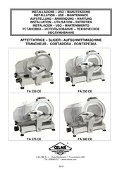 CELME FA 220 CE Installation-Emploi-Entretien