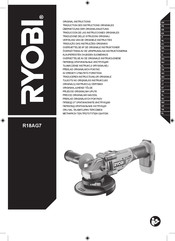 Ryobi ONE+ R18AG7-0 Traduction Des Instructions Originales