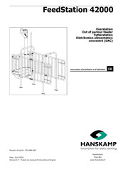 Hanskamp FeedStation 42000 Instructions D'installation Et D'utilisation