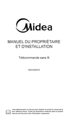 Midea RM23A/BGFE Manuel Du Propriétaire Et D'installation