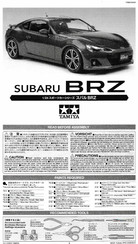 Tamiya SUBARU BRZ 24324 Mode D'emploi