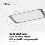 Fellowes Array AR1 UVC Guide De Démarrage Rapide