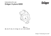 Dräger X-plore 6000 Notice D'utilisation