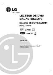 LG V390HP Manuel De L'utilisateur