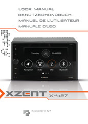 XZENT X-427 Manuel De L'utilisateur