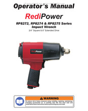 Chicago Pneumatic RediPower RP8275 Serie Manuel De L'opérateur