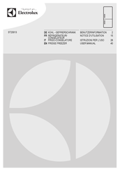 Electrolux ST23013 Notice D'utilisation