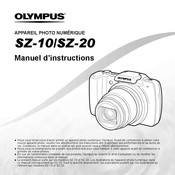 Olympus SZ-20 Manuel D'instructions