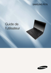 Samsung P578 Guide De L'utilisateur