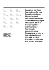 Indesit HIBS 9.7F LB X Mode D'emploi