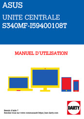 Asus S340MF-I59400108T Manuel De L'utilisateur