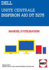 Dell Inspiron 3275 AIO Manuel D'utilisation