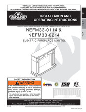Napoleon NEFM33-0114 Instructions D'installation Et D'opération