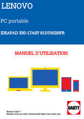 Lenovo 81D7 Guide De L'utilisateur