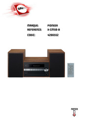 Pioneer X-CM56-B Mode D'emploi