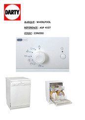 Whirlpool ADP 4107 Guide De Consultation Rapide