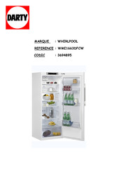 Whirlpool WME1663 DFC W Mode D'emploi