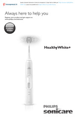 Philips sonicare HealthyWhite+ HX8911/02 Mode D'emploi