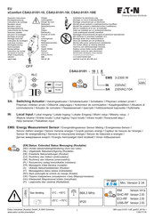 Eaton xComfort CSAU-01/01-10IE Instructions De Montage